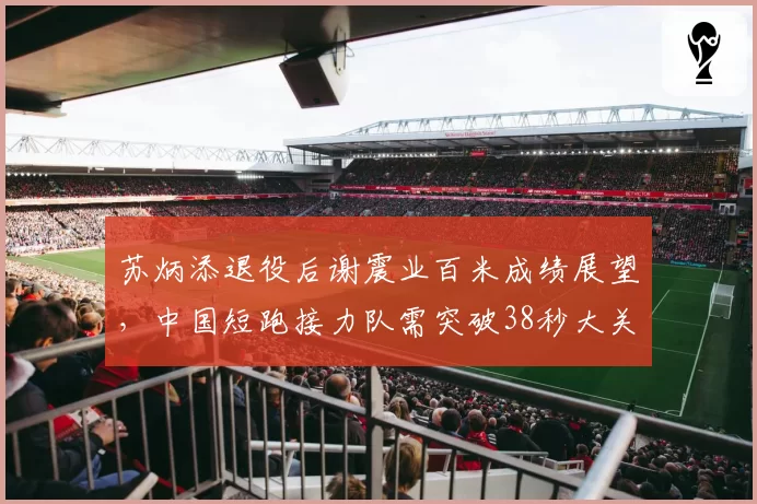 苏炳添退役后谢震业百米成绩展望,中国短跑接力队需突破38秒大关