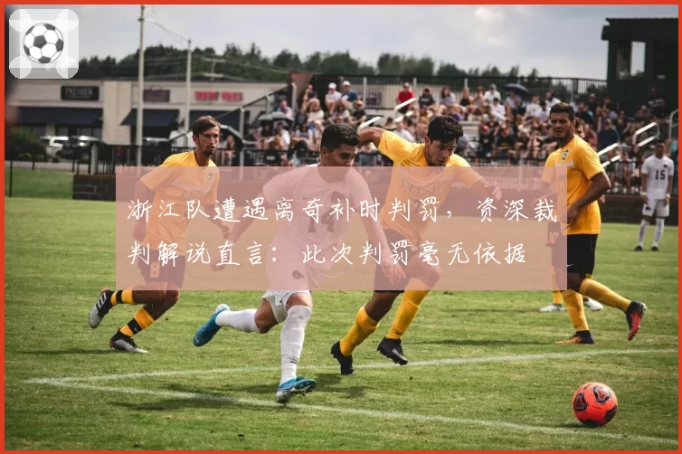 浙江队遭遇离奇补时判罚，资深裁判解说直言：此次判罚毫无依据